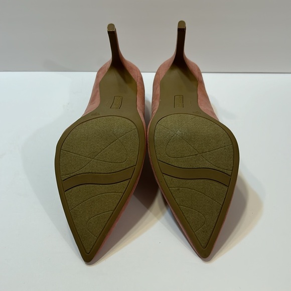 Christian Siriano for Payless Pink Suede Heels Women’s 13W - Picture 4 of 4
